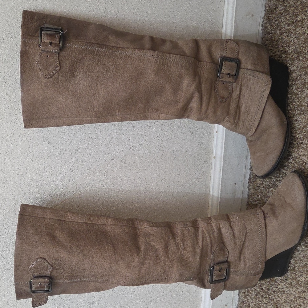 Vince Camuto Tan Knee-High Boots